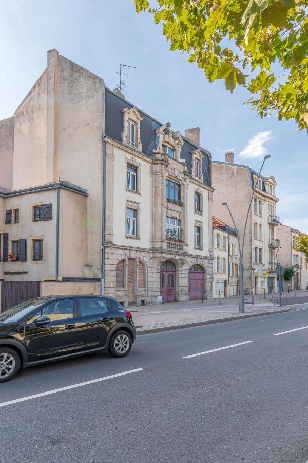 Le Maginot - Superbe Appartement De 75M2 - Deux Chambres - 4 Lits Simple -Position Centrale Centre Ville, Pompidou, Nouvelle Ville - 2 A 4 Personnes Metz Ngoại thất bức ảnh