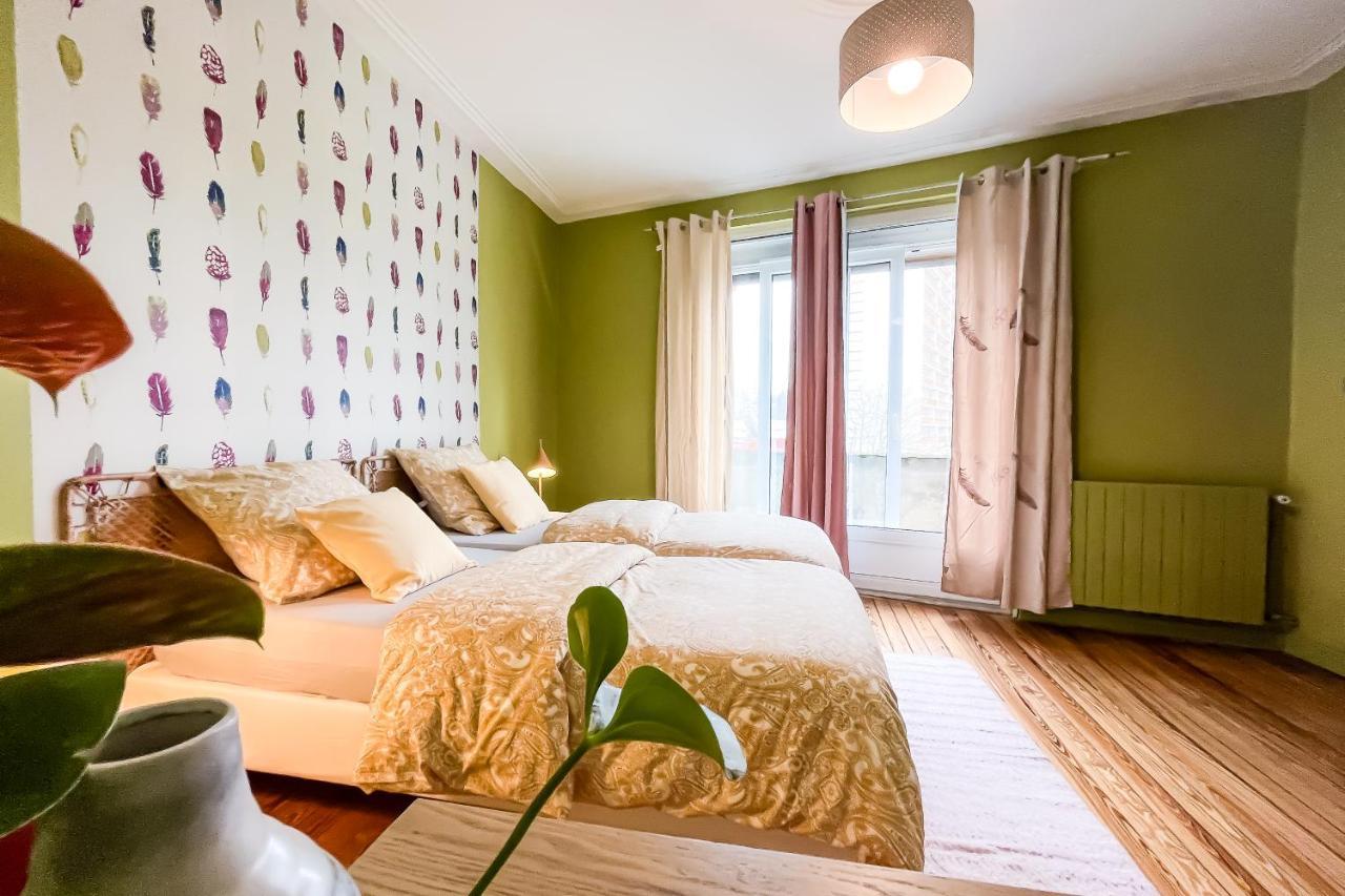 Le Maginot - Superbe Appartement De 75M2 - Deux Chambres - 4 Lits Simple -Position Centrale Centre Ville, Pompidou, Nouvelle Ville - 2 A 4 Personnes Metz Ngoại thất bức ảnh