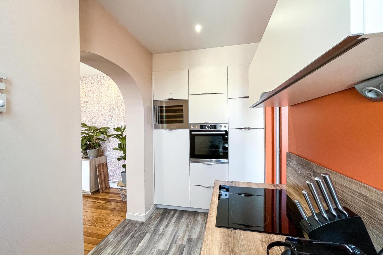 Le Maginot - Superbe Appartement De 75M2 - Deux Chambres - 4 Lits Simple -Position Centrale Centre Ville, Pompidou, Nouvelle Ville - 2 A 4 Personnes Metz Ngoại thất bức ảnh