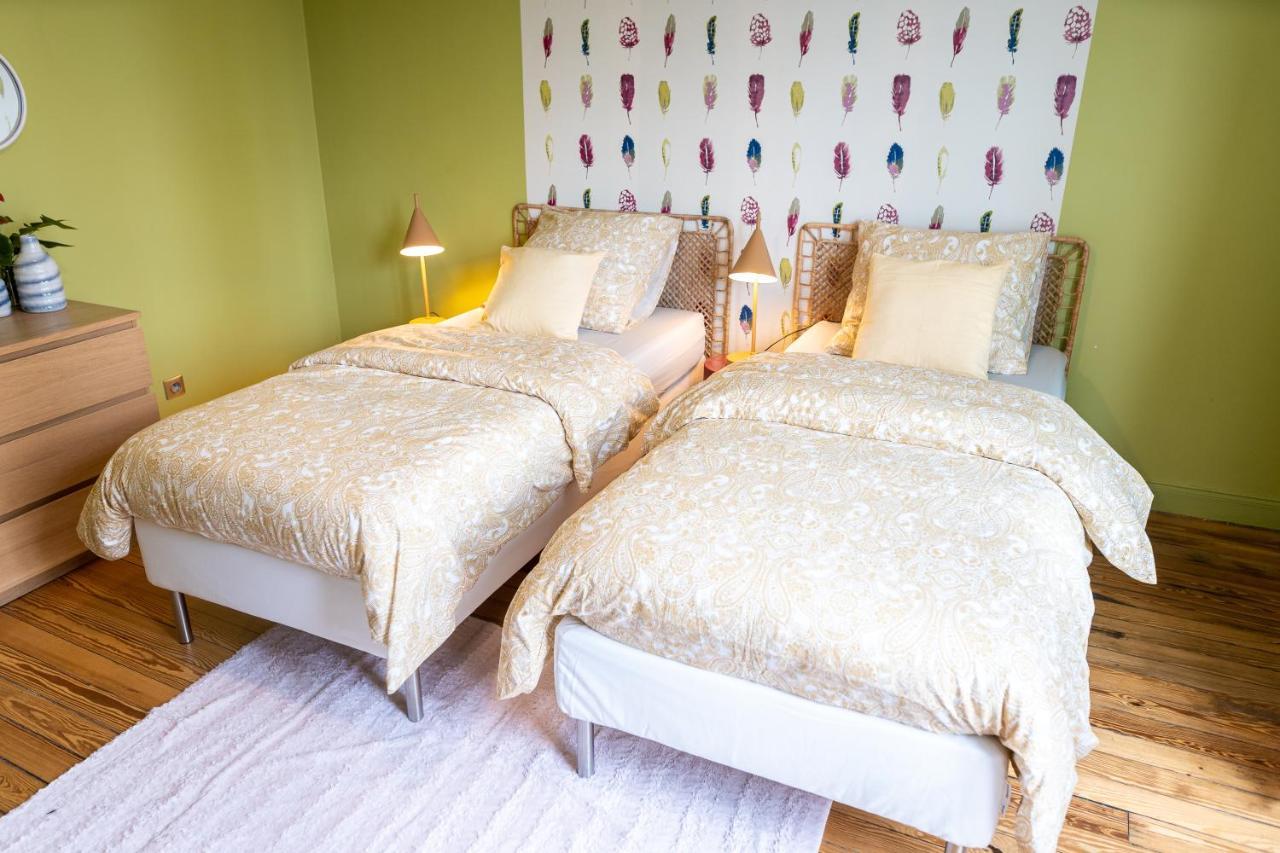 Le Maginot - Superbe Appartement De 75M2 - Deux Chambres - 4 Lits Simple -Position Centrale Centre Ville, Pompidou, Nouvelle Ville - 2 A 4 Personnes Metz Ngoại thất bức ảnh