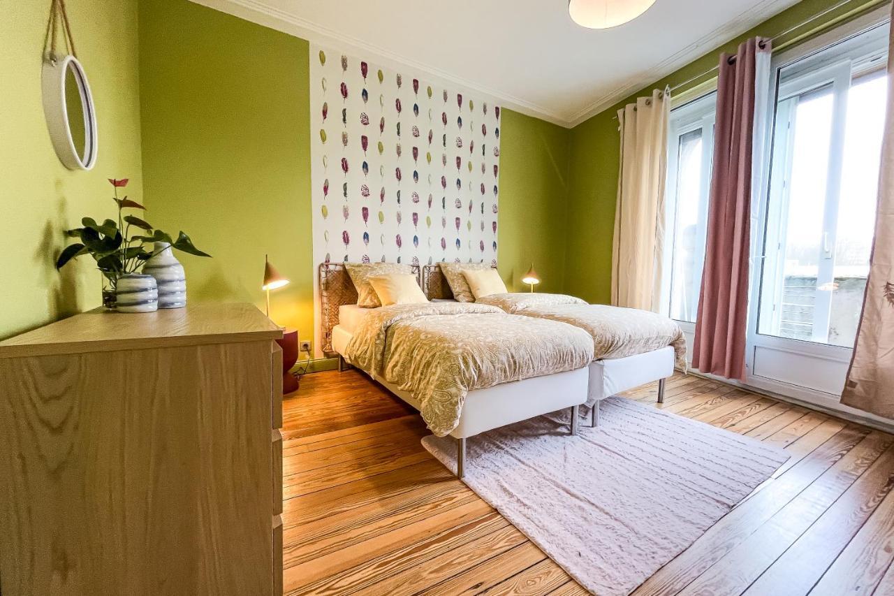Le Maginot - Superbe Appartement De 75M2 - Deux Chambres - 4 Lits Simple -Position Centrale Centre Ville, Pompidou, Nouvelle Ville - 2 A 4 Personnes Metz Ngoại thất bức ảnh