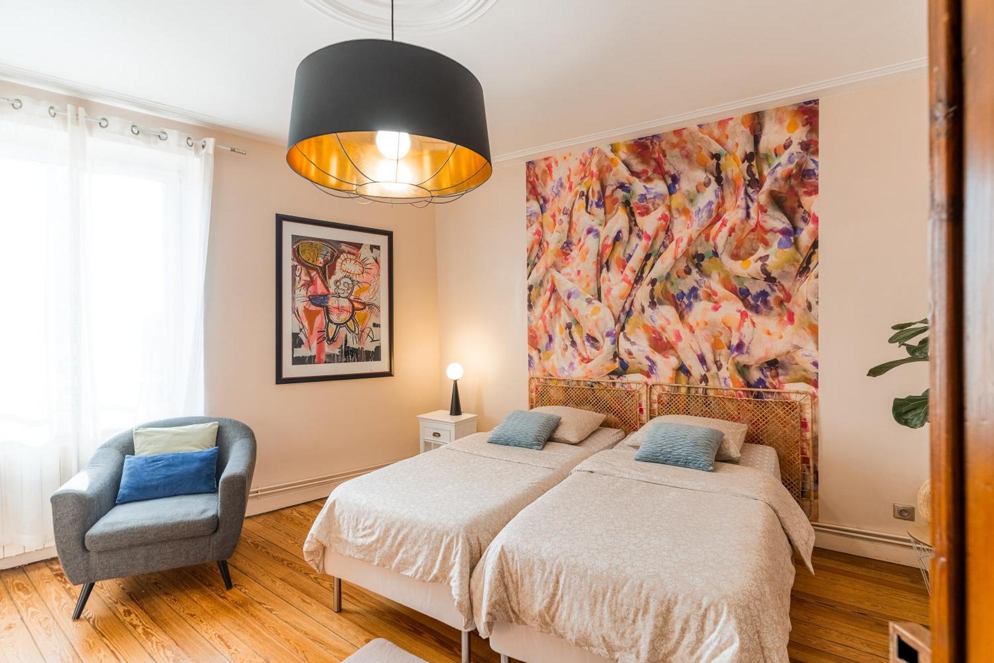 Le Maginot - Superbe Appartement De 75M2 - Deux Chambres - 4 Lits Simple -Position Centrale Centre Ville, Pompidou, Nouvelle Ville - 2 A 4 Personnes Metz Ngoại thất bức ảnh